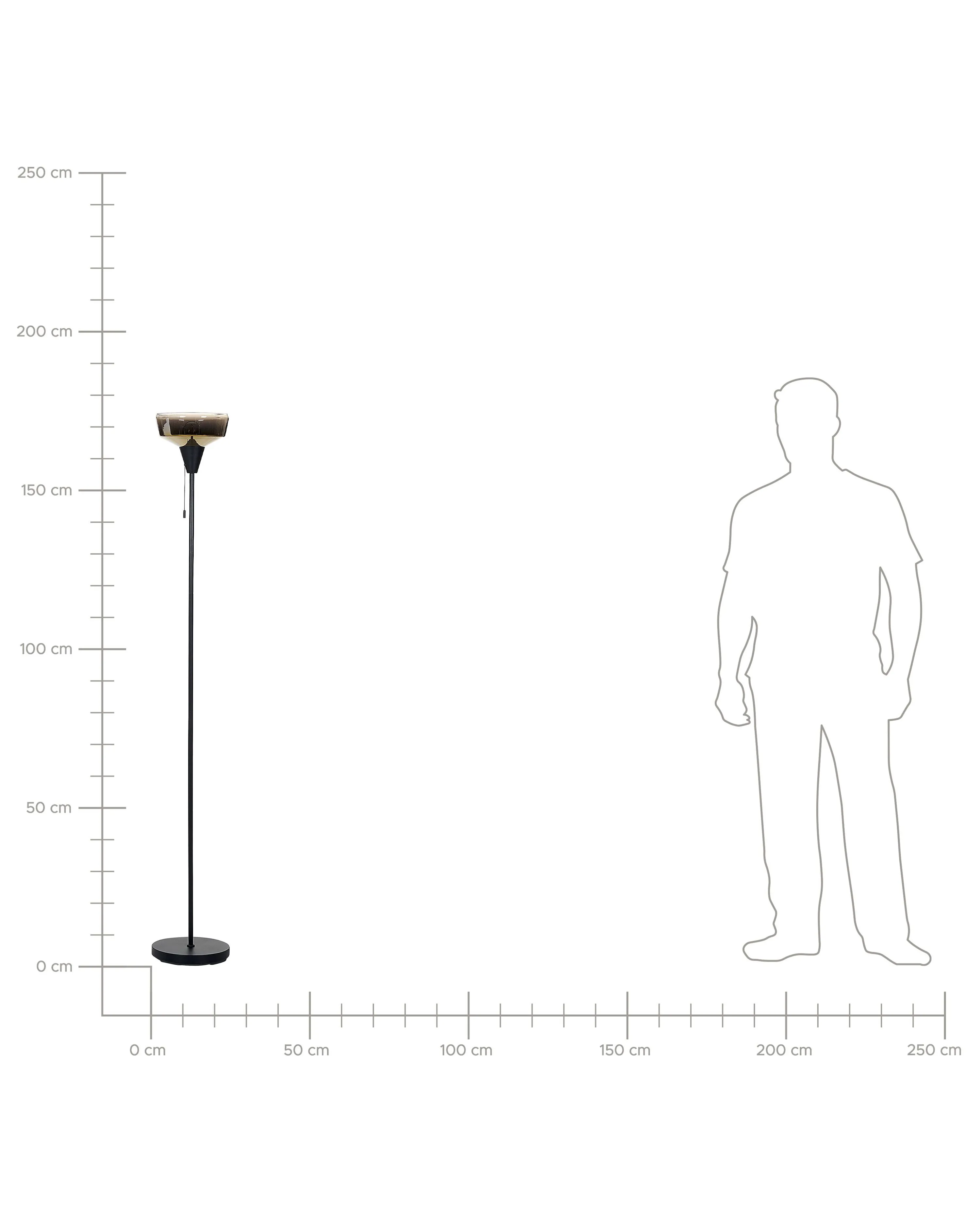 Staande lamp TALPARO Metaal Goud