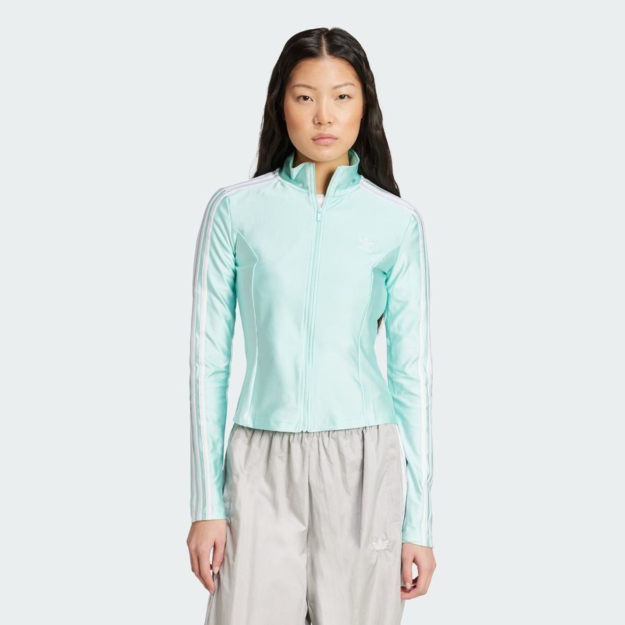 Adidas Original Veste de survêtement Adicolor 3 bandes Slim