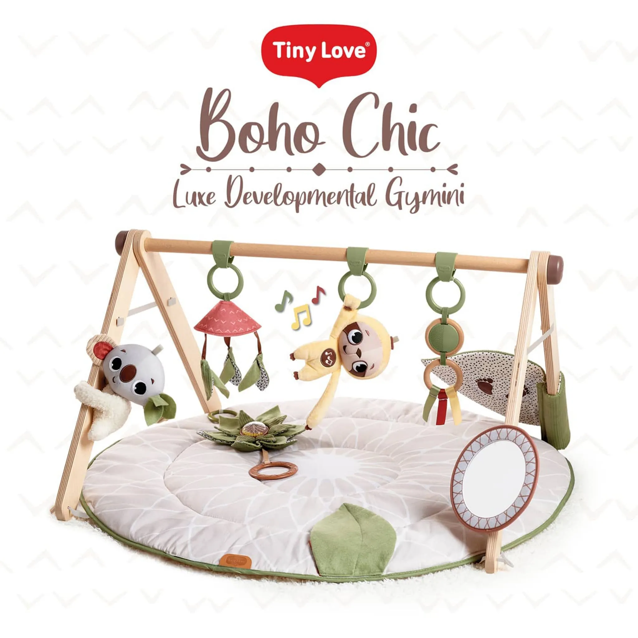 Tiny Love Tapis d'Activité avec Arche Boho Chic