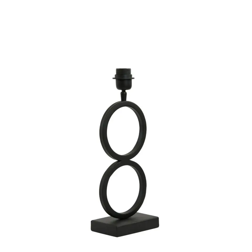 Lampvoet Stelios - Zwart - 15x10x36cm