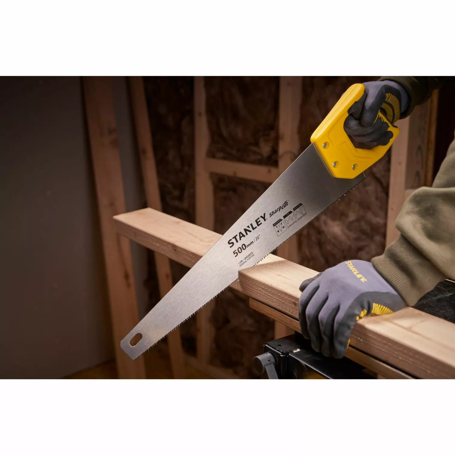 Stanley STHT20367-1 Handzaag SharpCut - 500mm - 7T/inch