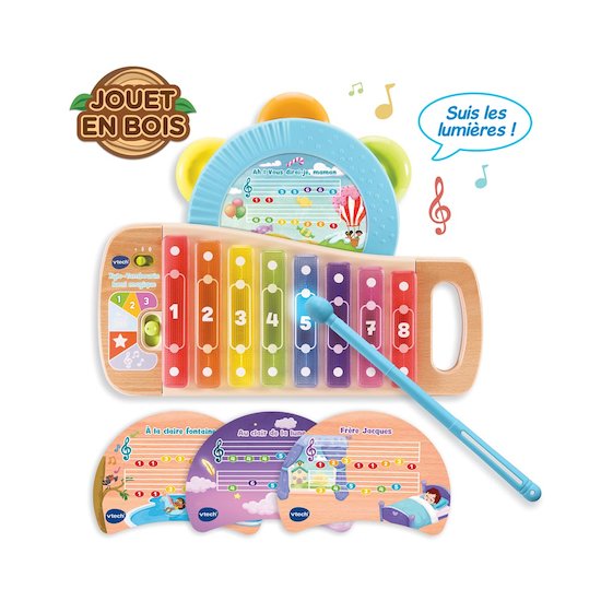 Xylo-Tambourin lumi magique   de               Vtech
