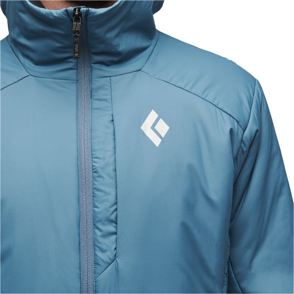 Doudoune ski de randonnée BLACK DIAMOND M FIRST LIGHT STRETCH HOODY CREEK BLUE