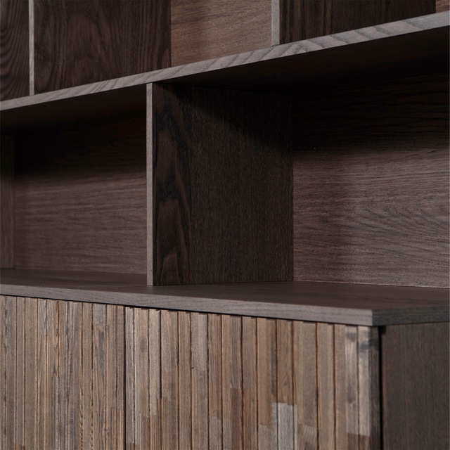 WOOOD Buffet »Gravu« viel Stauraum, Push-to-Open Funktion, H 150 cm x B 200 cm