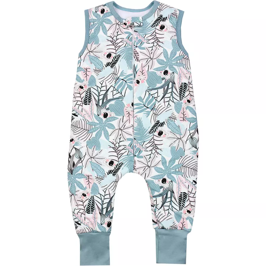 TupTam Baby  Winter Schlafsack mit Beinen 2,5 Tog hellgrün