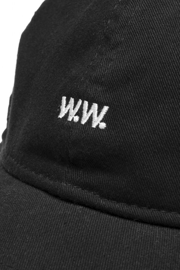 Wood Wood Low profile cap Sort