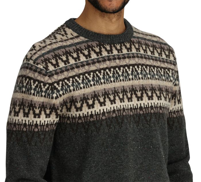 Arch Rock Crew L/S Men uldtrøje