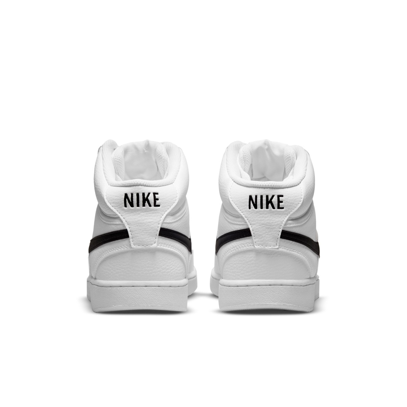 Nike Court Vision Mid Next Nature Sneakers Wit Zwart