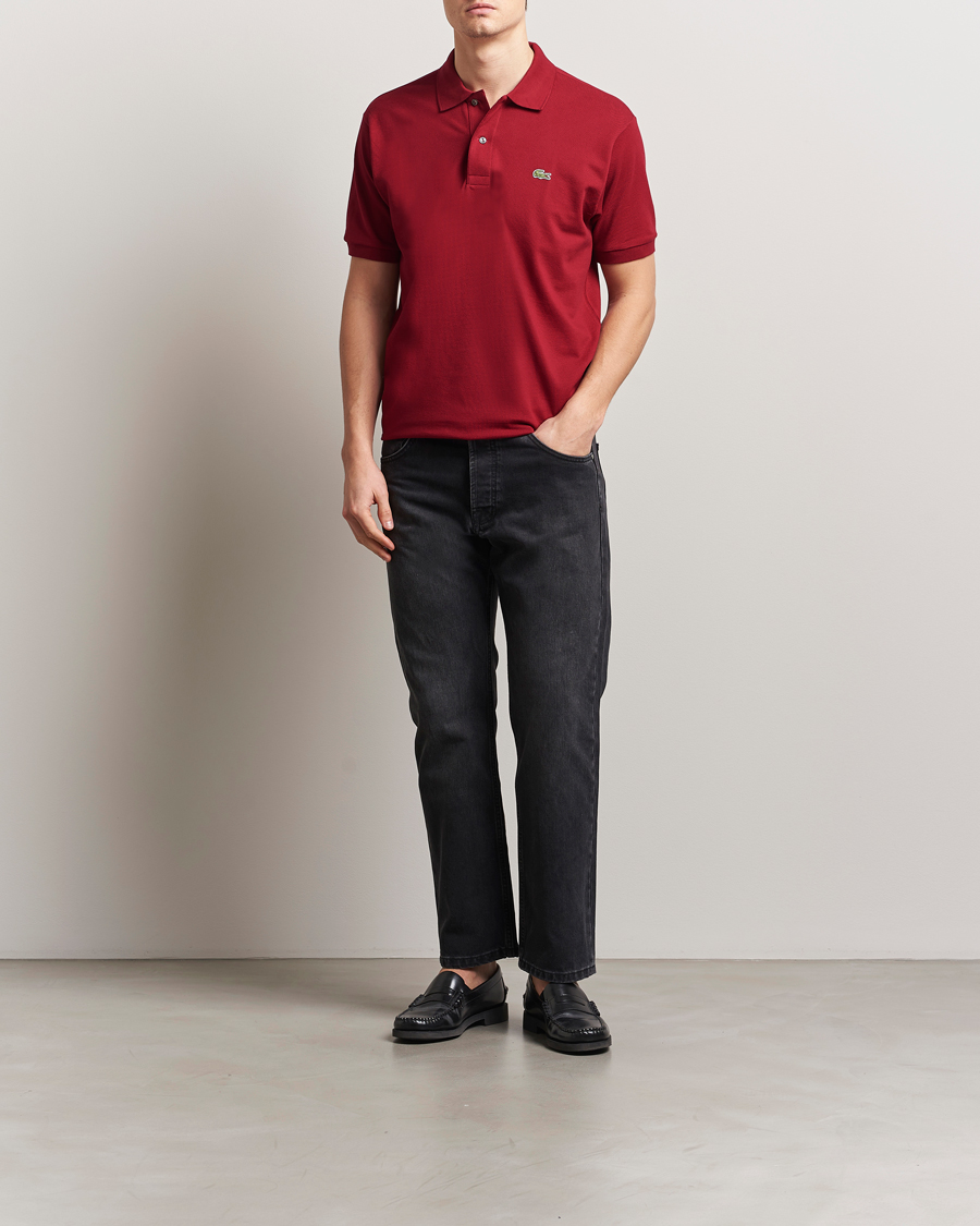 Lacoste Original Polo Piké Bordeaux