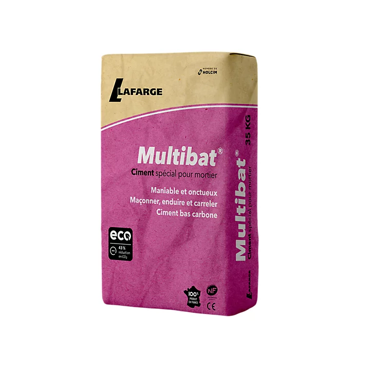 Ciment pour mortier multibat MC 12.5C 35 Kg Lafarge