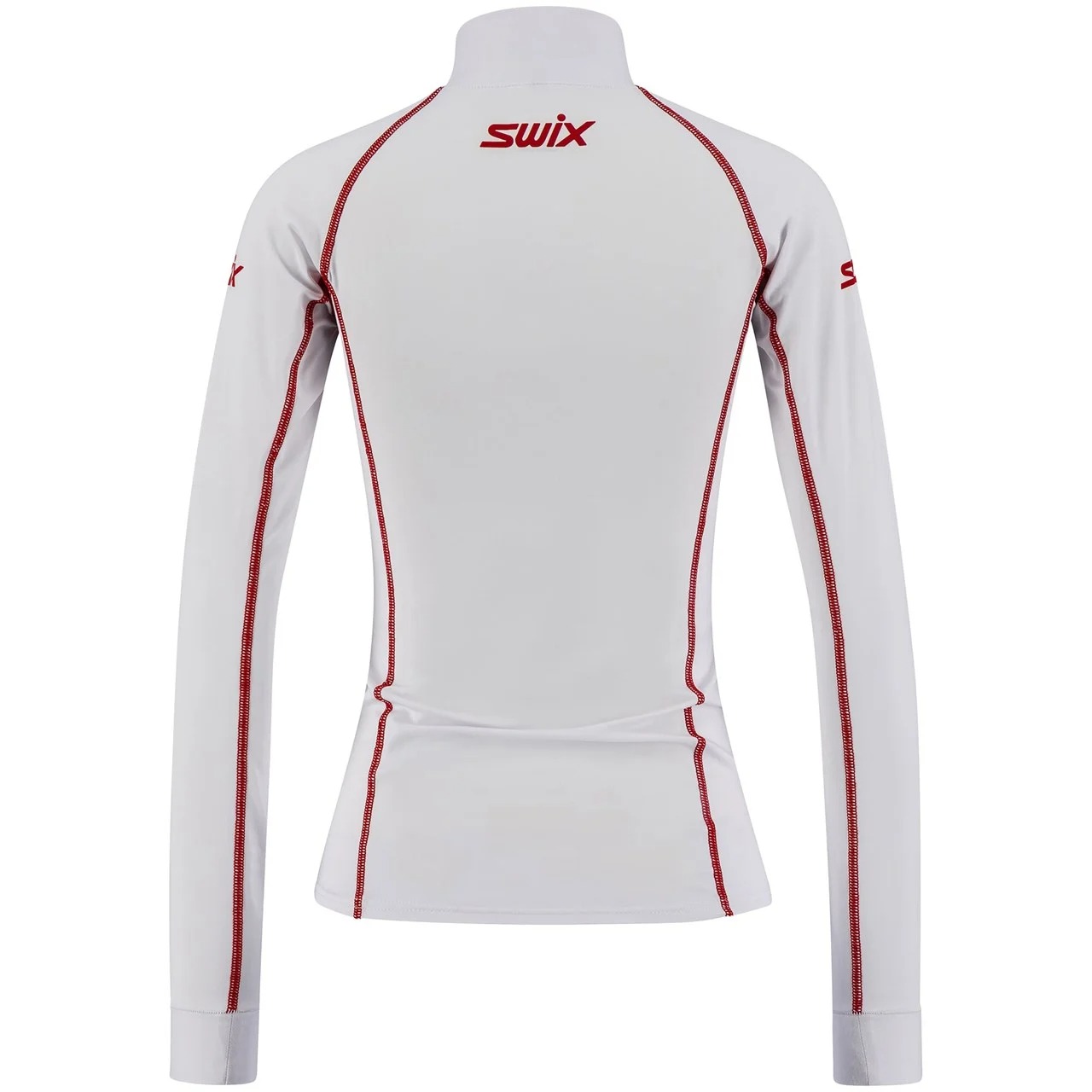 RaceX NTS Bodywear 1/2 Zip Dame Bright white