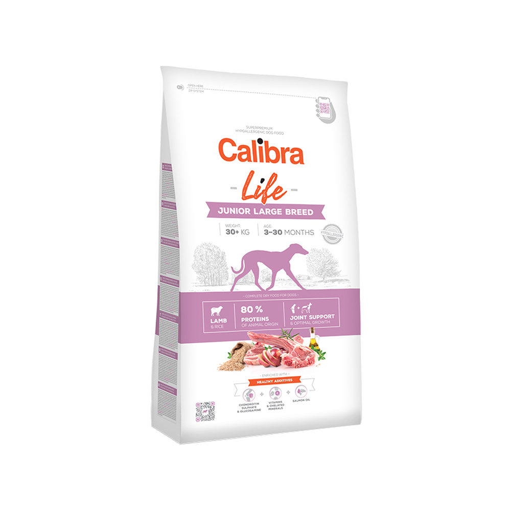 Calibra Dog Life Junior Large Breed - Lam