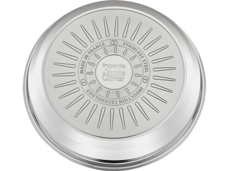 Tefal Pfannen-Set Jamie Oliver Ingenio 9-teilig Platzsparendes und vielseitiges Kochgeschirr