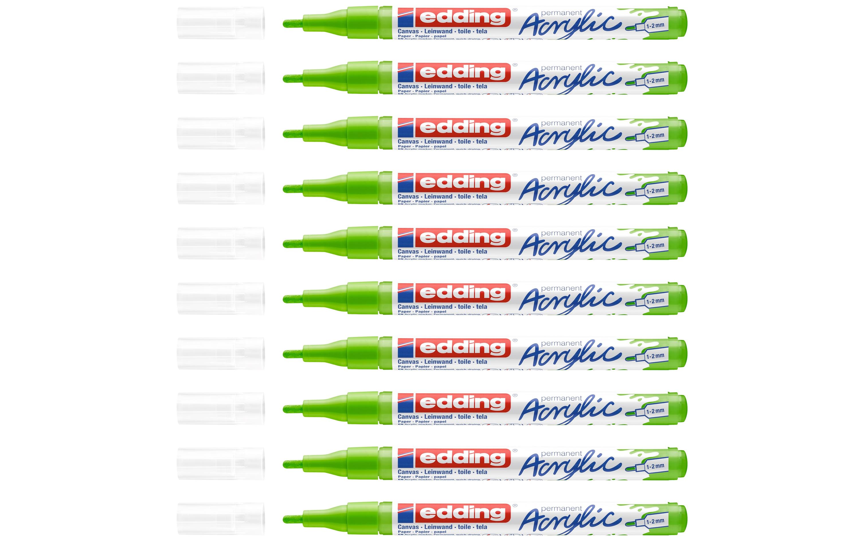 Acrylmarker 5300 Fein, GelbgrünSchnelltrocknende Acrylstifte