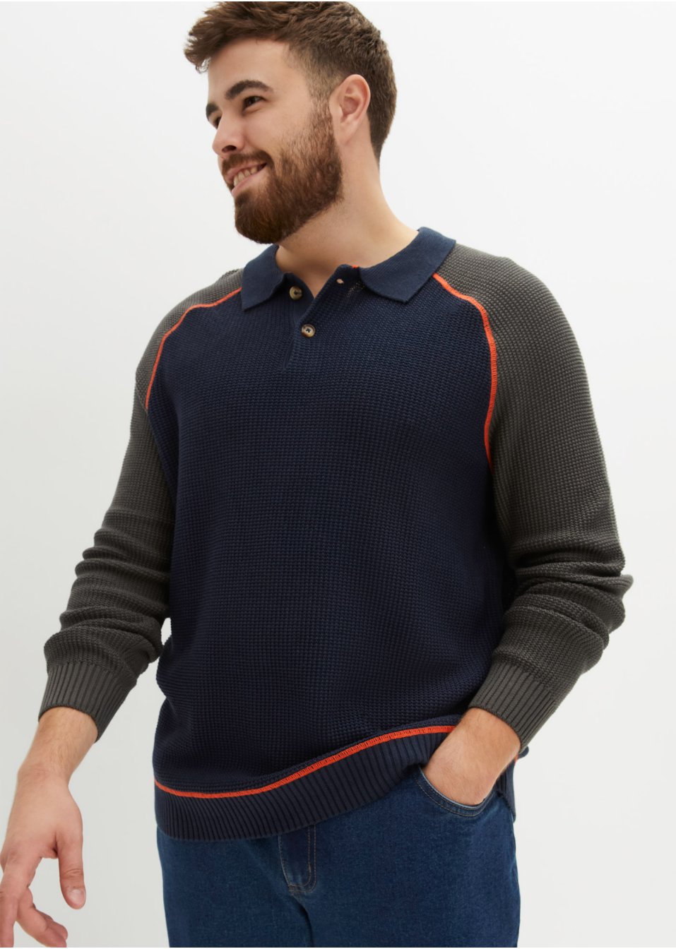 Pull à col polo