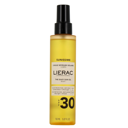 Lierac Sunissime L'Huile Soyeuse Solaire Corps SPF30 ou 50