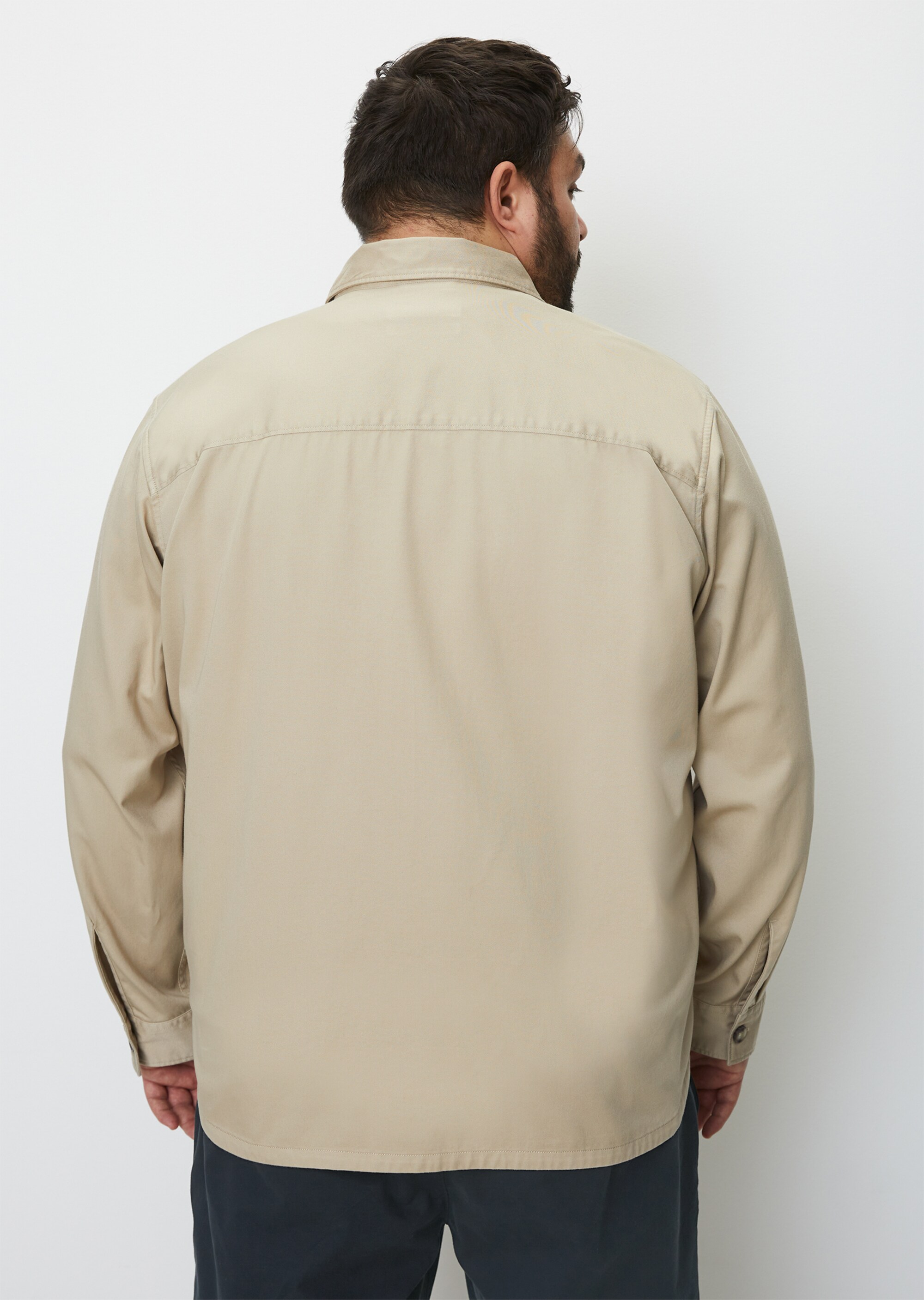 Overshirt aus Bio-Baumwolle und Lyocell