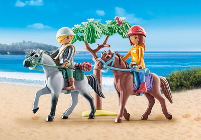 Playmobil 71470 Horses of Waterfall Starter Pack Byggesett Ridetur til Stranden