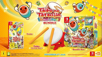 Taiko No Tatsujin: Drum 'N Fun! Bundle - Nintendo Switch