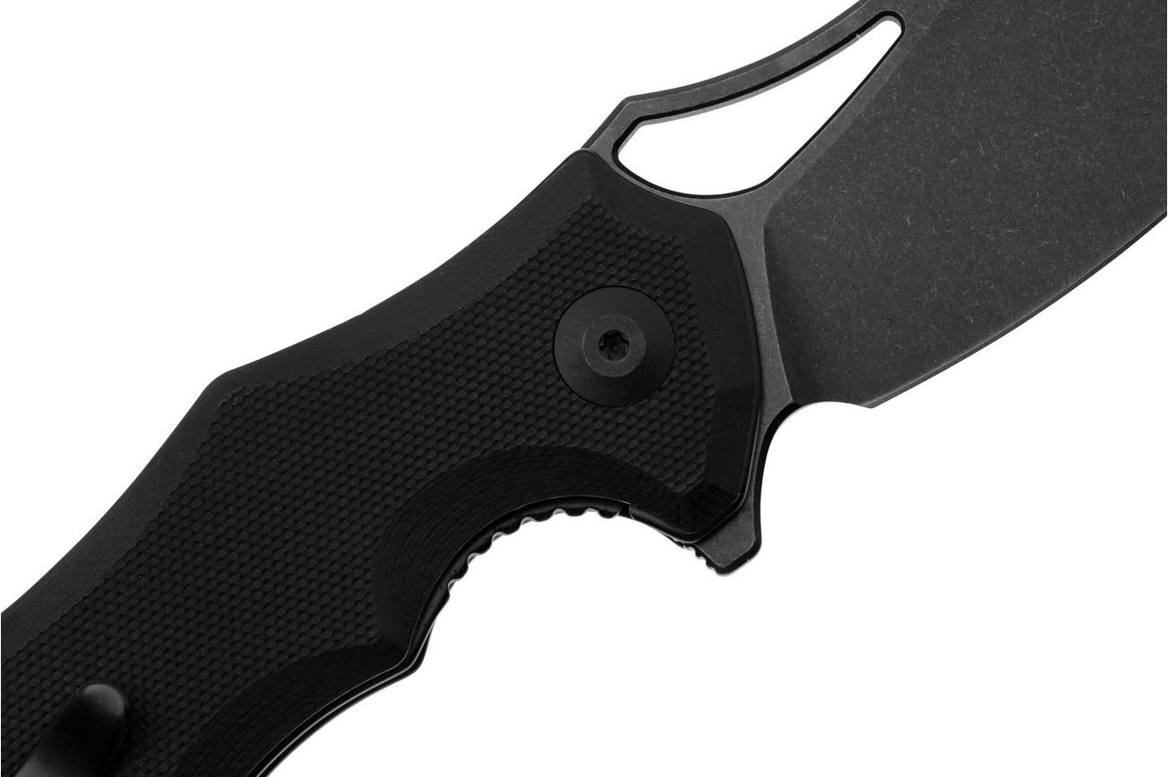 CIVIVI Chiro C23046-1 Blackwashed, Black G10, zakmes