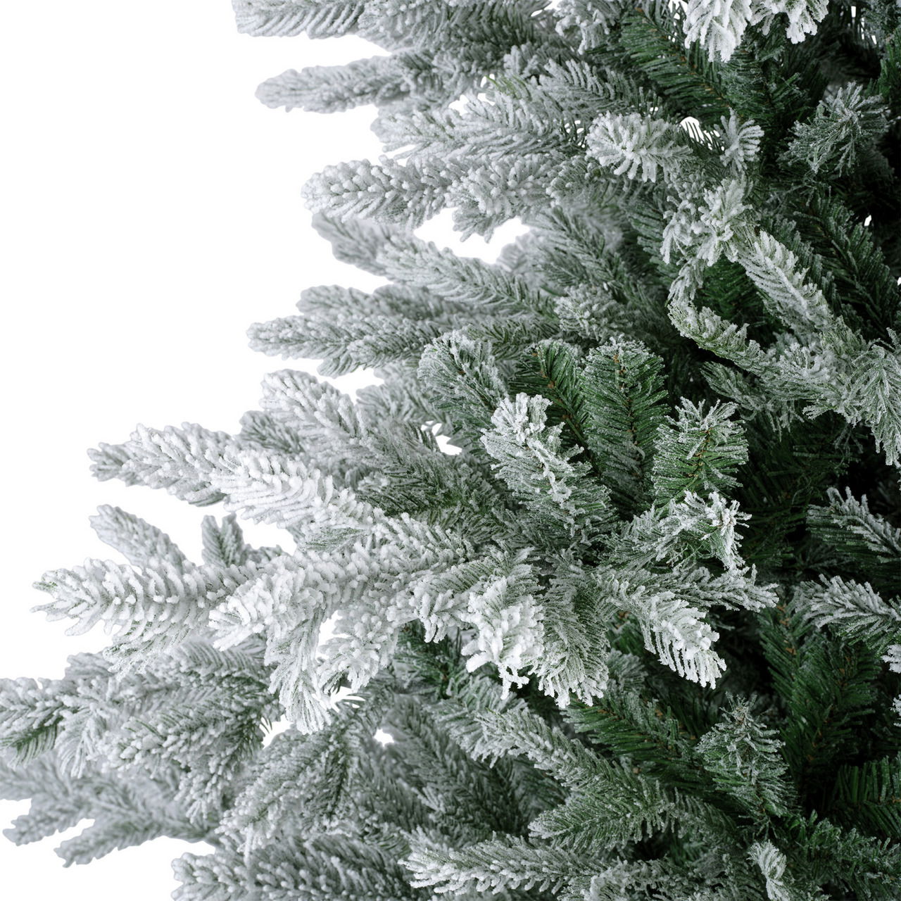 Everlands Künstlicher Weihnachtsbaum Grandis Fir beschneit 210cm