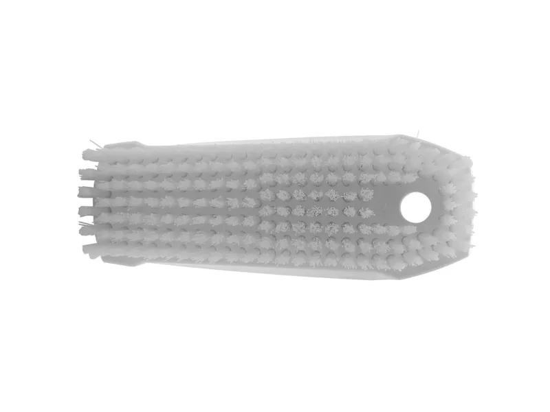 Neglebørste/Håndbørste Vikan stiv L130xB50xH40mm uden greb hvid,stk