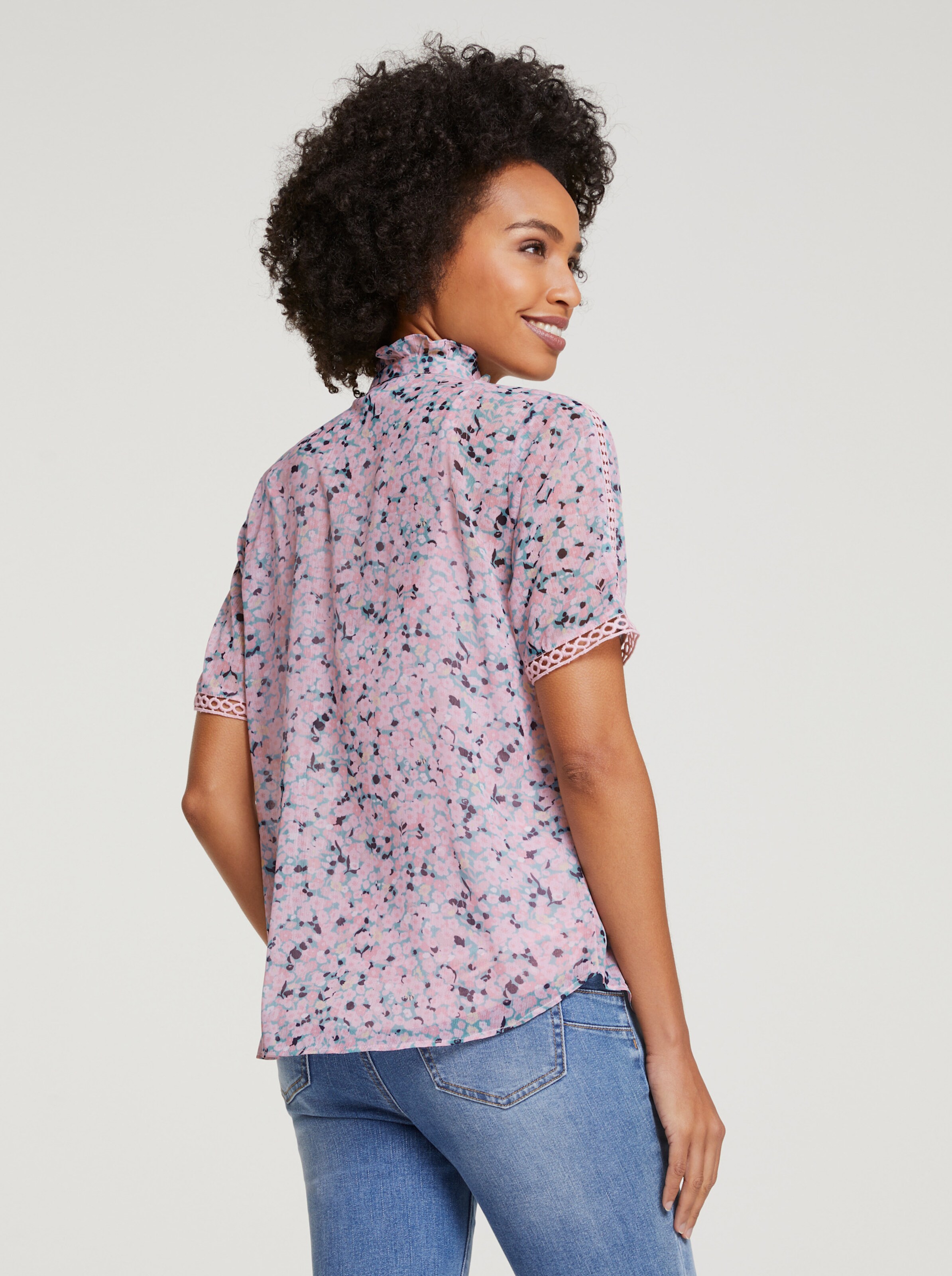 Druckbluse