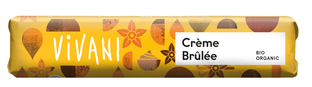 Vivani Chocoladereep Creme Brulee 40GR