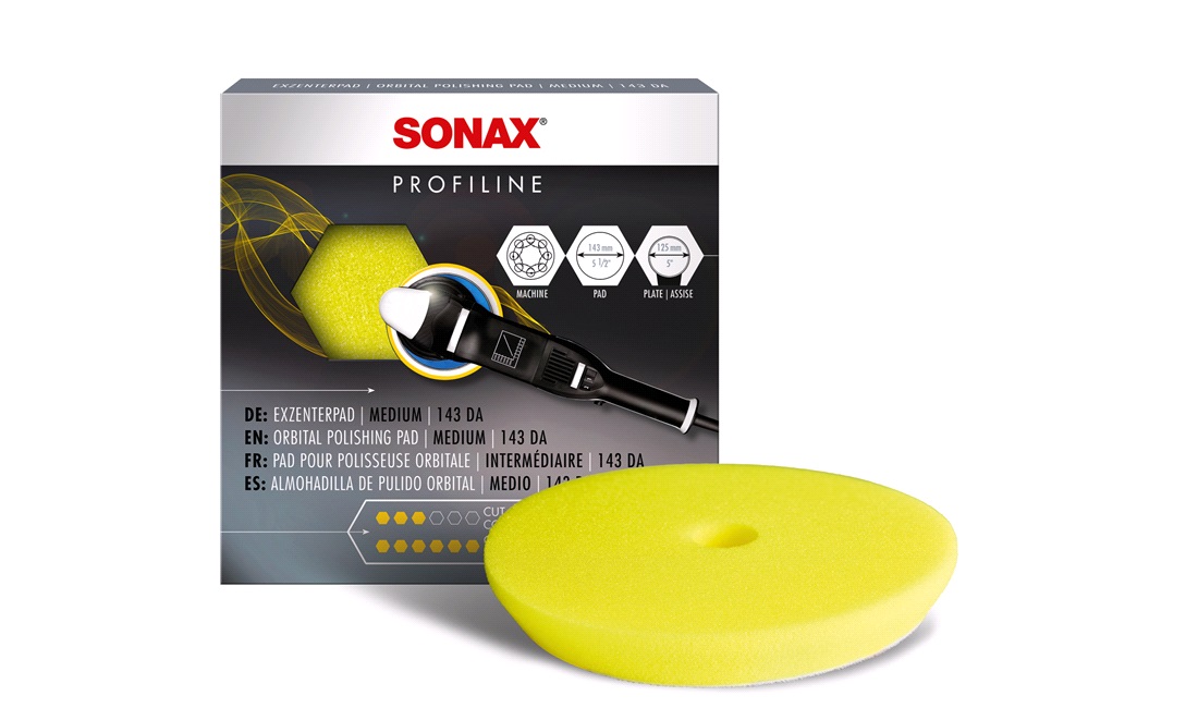 SONAX Polerskive Grøn Ø130 Medium