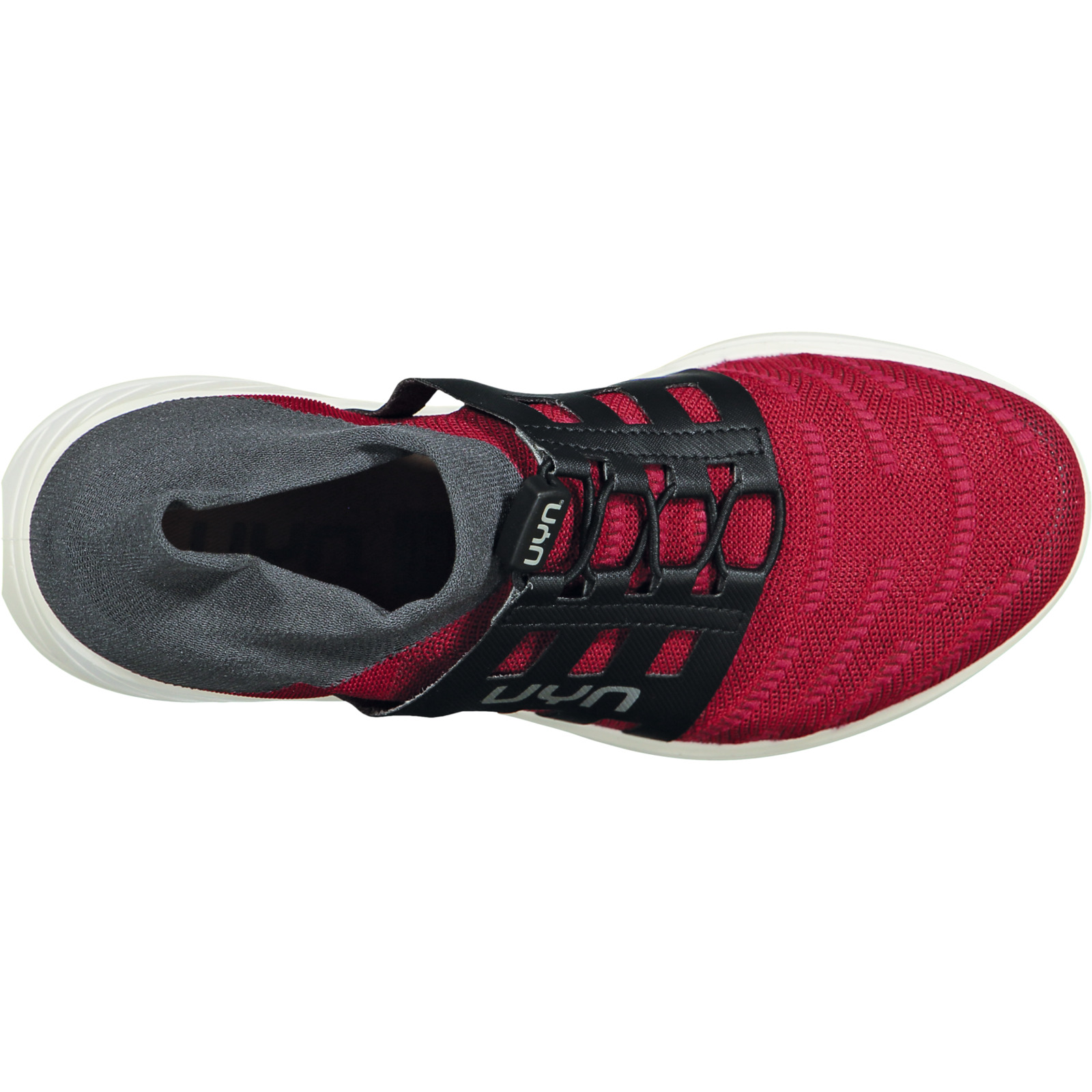 UYN Damen-Schuh 3D Ribs Tune bordeaux, 39