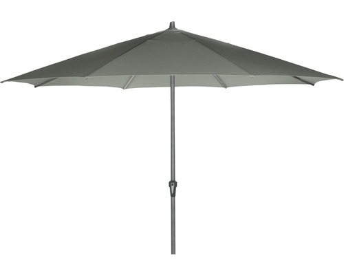 Avio parasol, polyester, Ø 350 cm, antraciet olijf