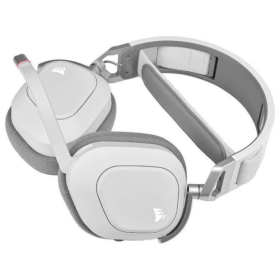 Corsair HS80 RGB Wireless - Blanc