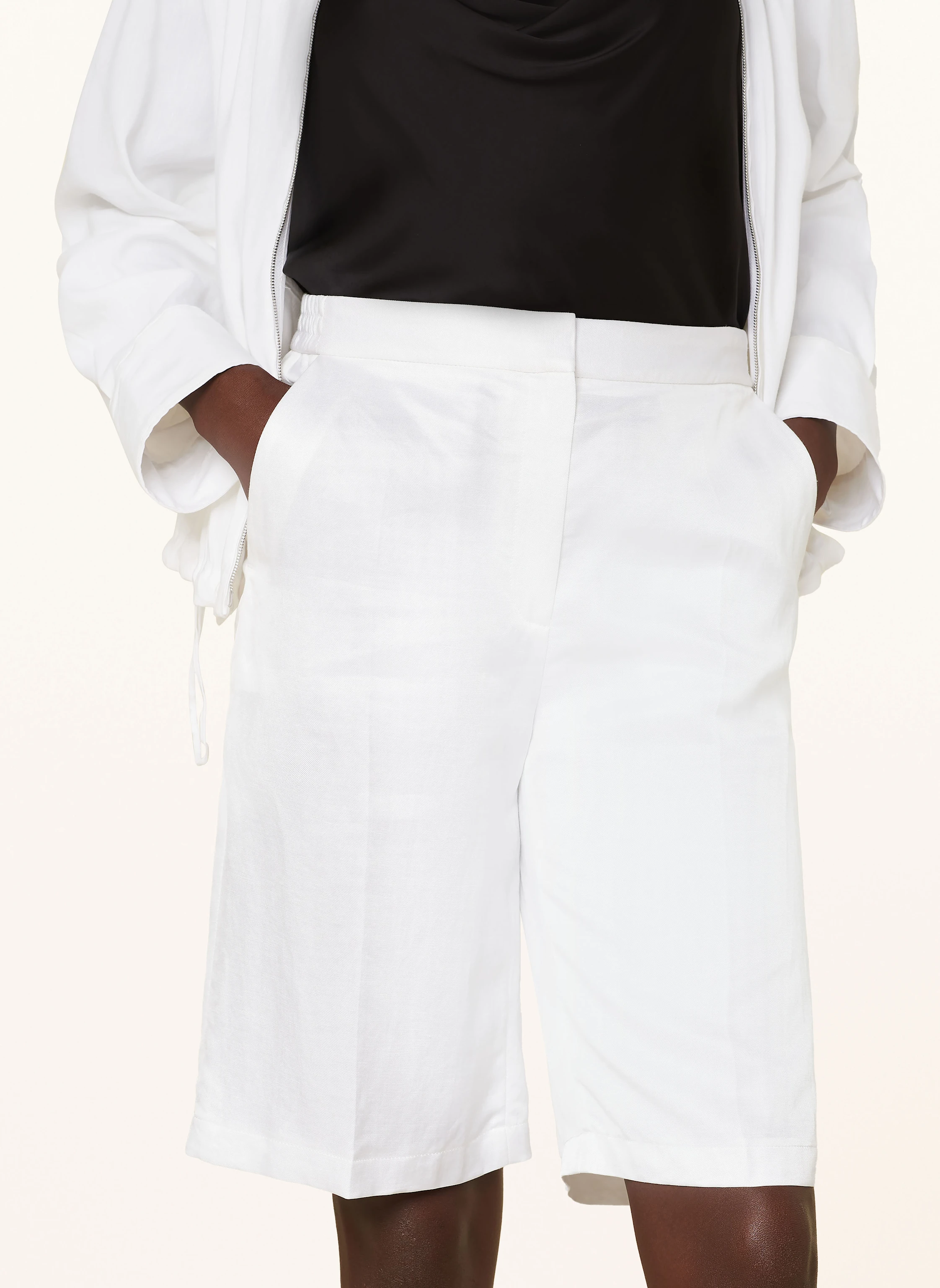 BOSS Shorts TELINI mit Leinen
