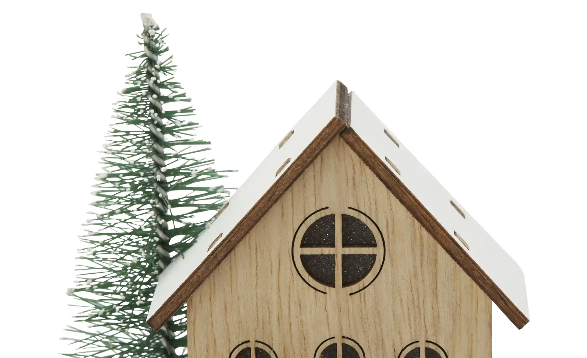 HOME STORY LED Holz Dekoration