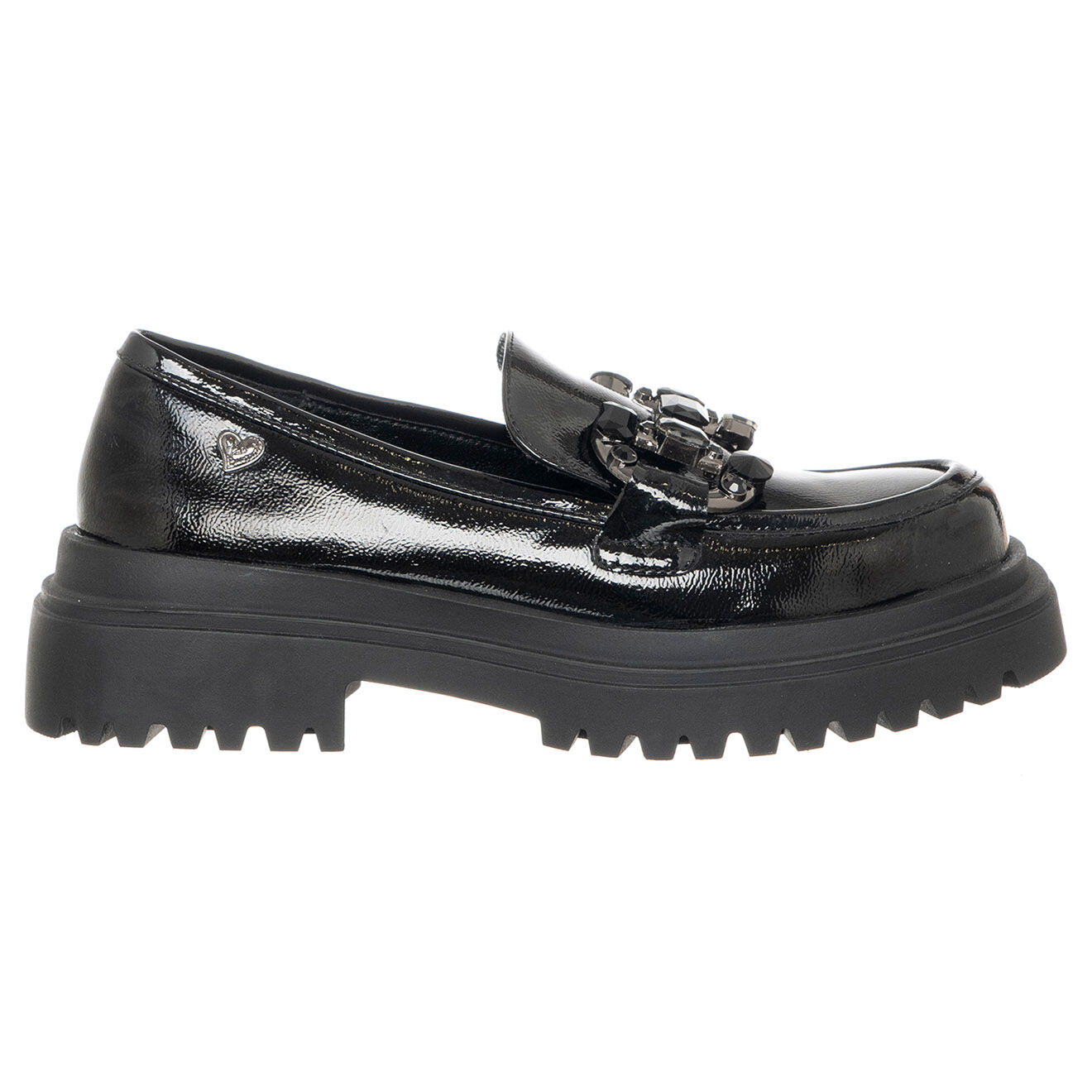 Tua By Braccialini Mocassins Rosine noir vernis - Talon 5 cm