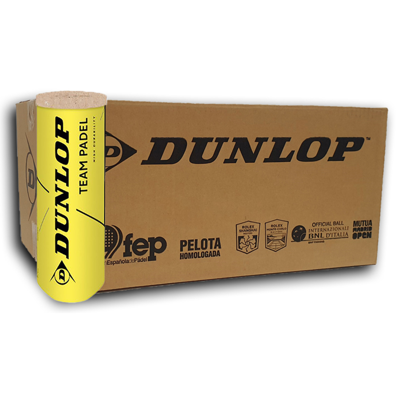 Dunlop Team Padel 24x3 St. (6 Dozijn)