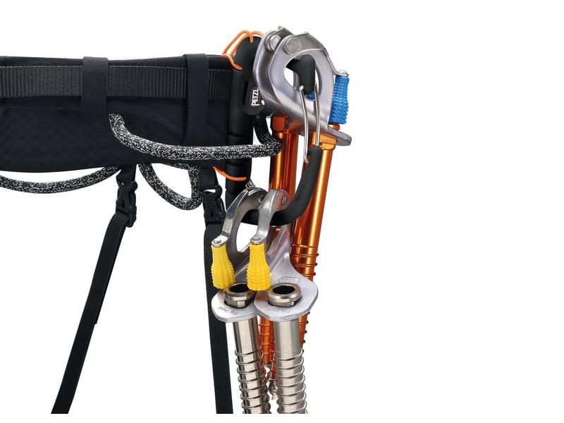 Petzl Caritool Evo Universal-Eisschraubenhalter zum Eisklettern und Bergsteigen