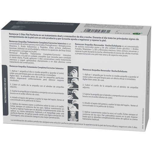 Remescar - Intensive Reparation 5 Días Tratamiento Piel Perfecta Lote