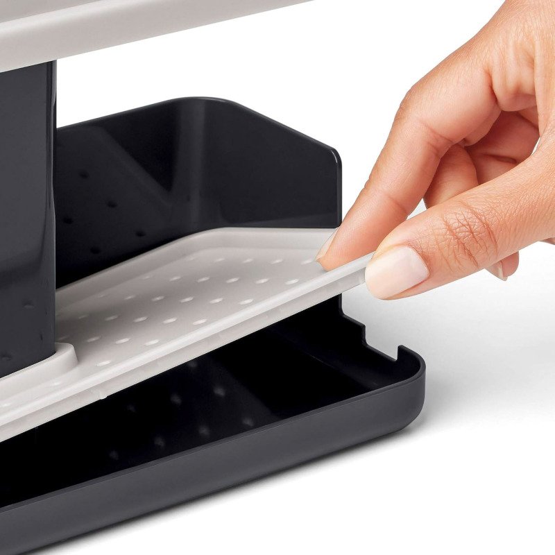 Organisateur d'accessoires d'évier avec distributeur de savon Rayen