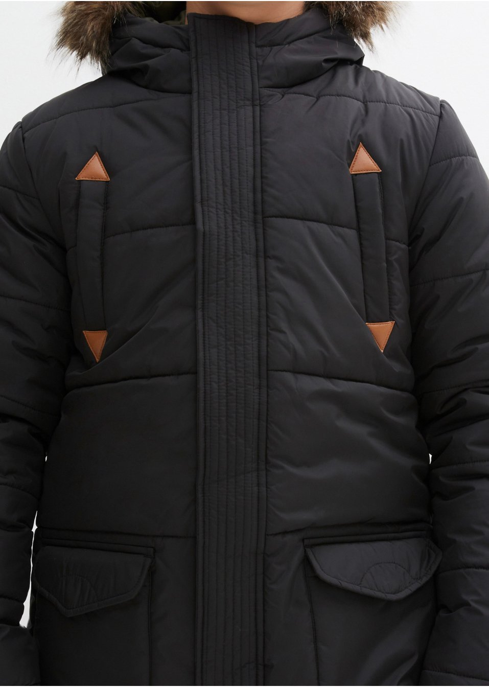 Veste d'hiver garçon pratique à capuche