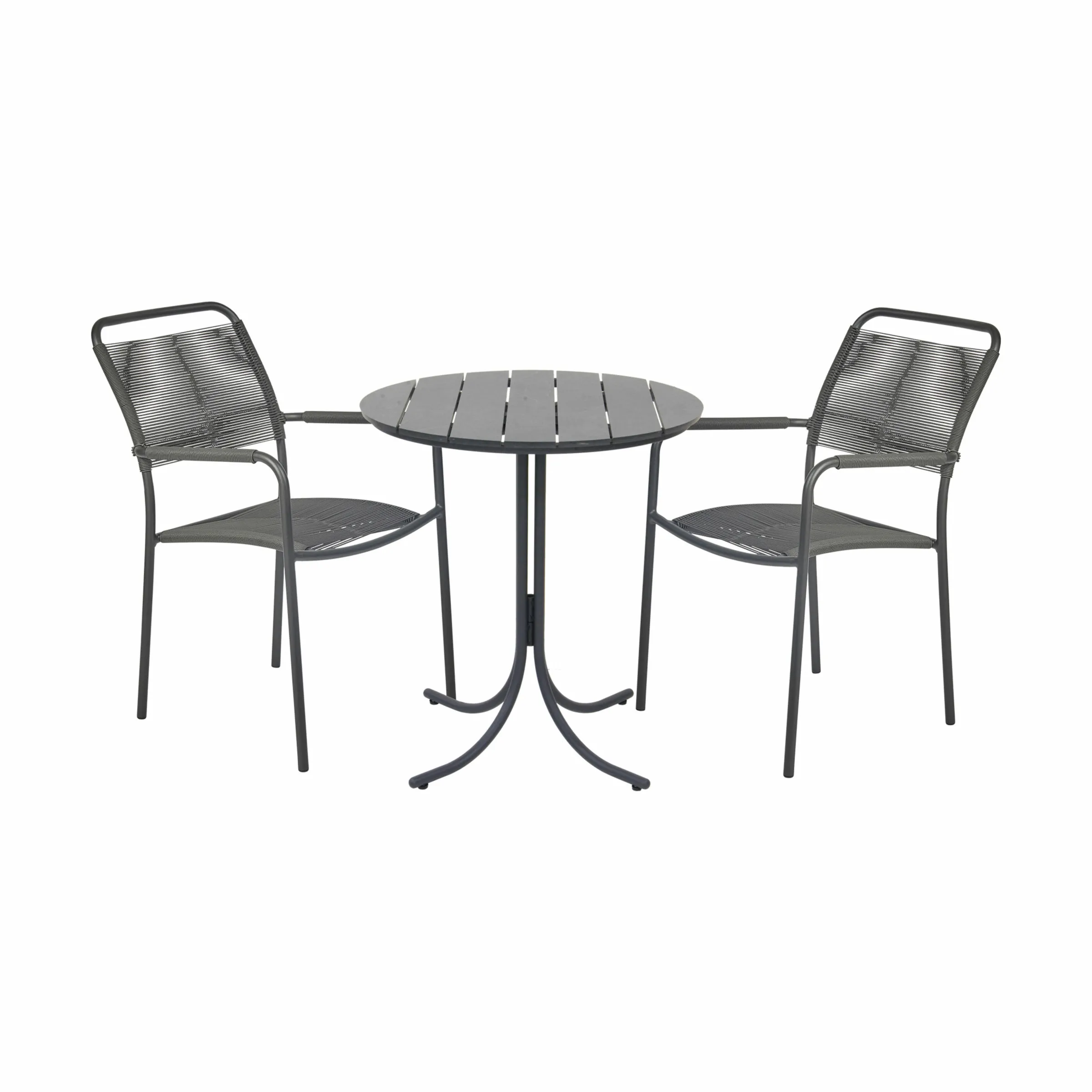 Mandalay Pure Cafésæt - 1 bord og 2 stole