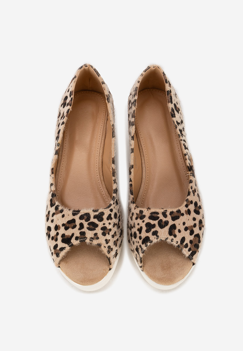 Chaussures à plateforme leopard Luannsa