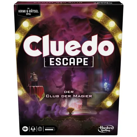 Hasbro Cluedo Escape Der Club der Magier