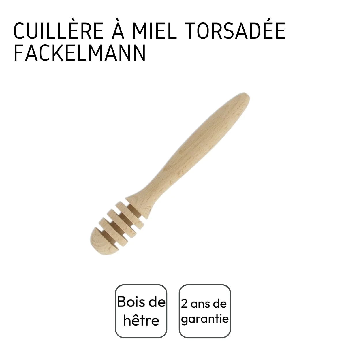 Cuillère à miel en bois Wood Edition Fackelmann
