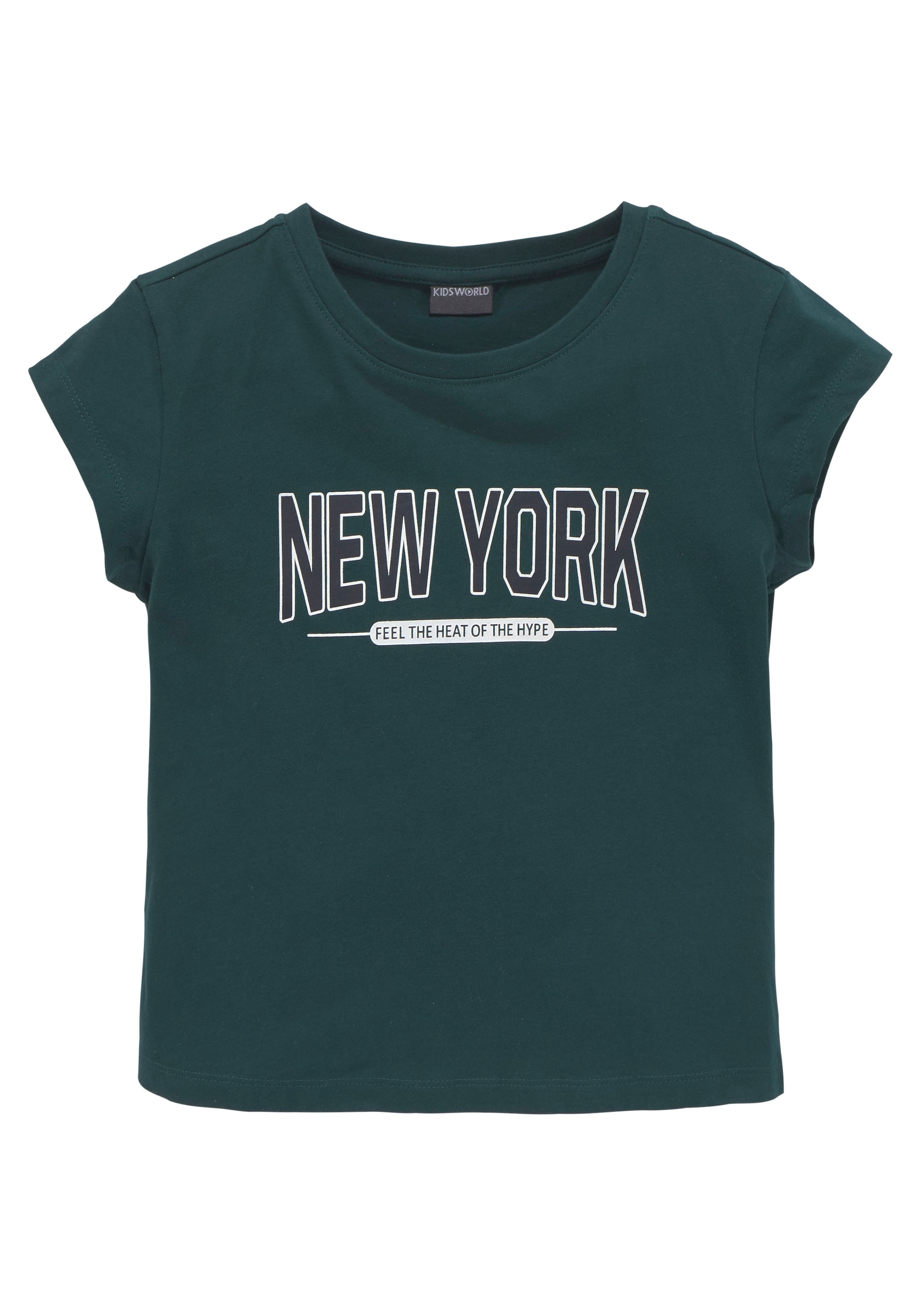 KIDSWORLD T-Shirt »New York - Print«, Kurzarm,  gerade Passform,  mit stylischem Druck