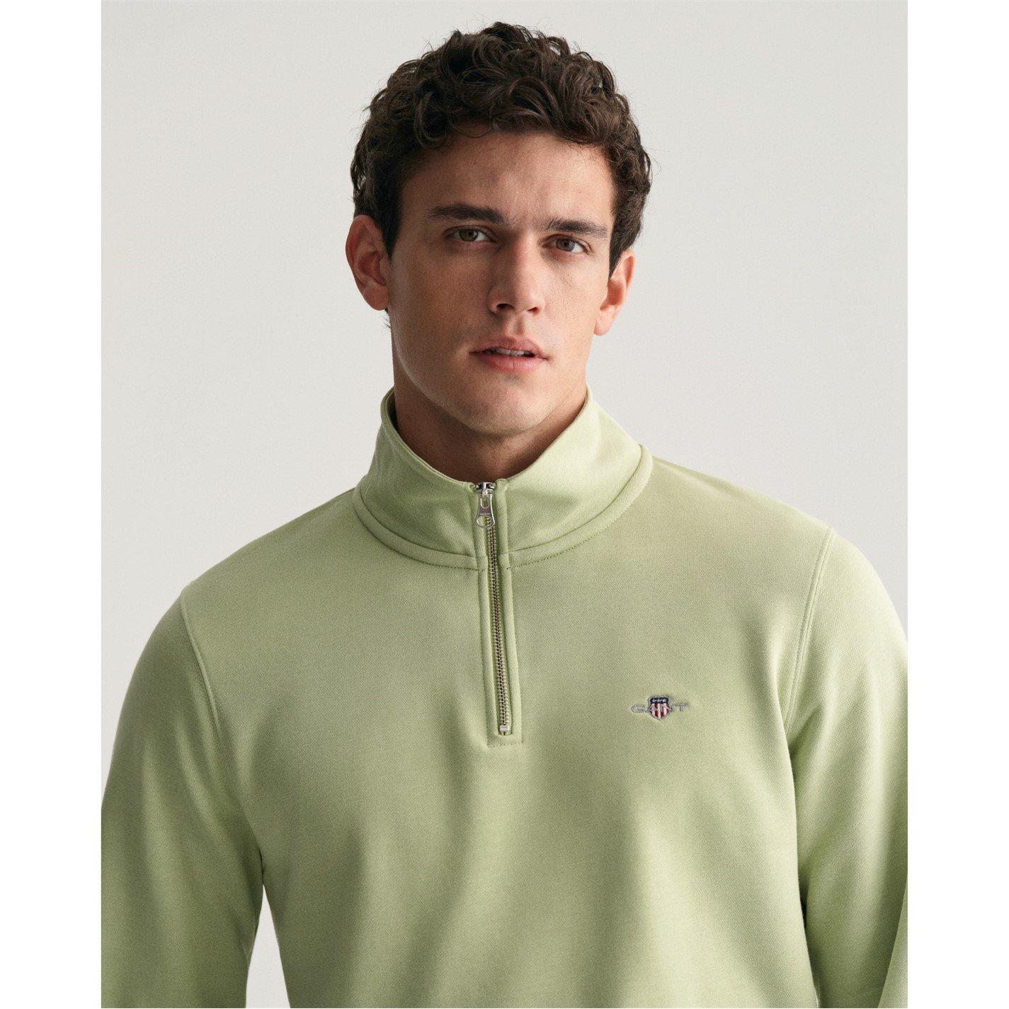Gant Shield Half Zip Sweatshirt