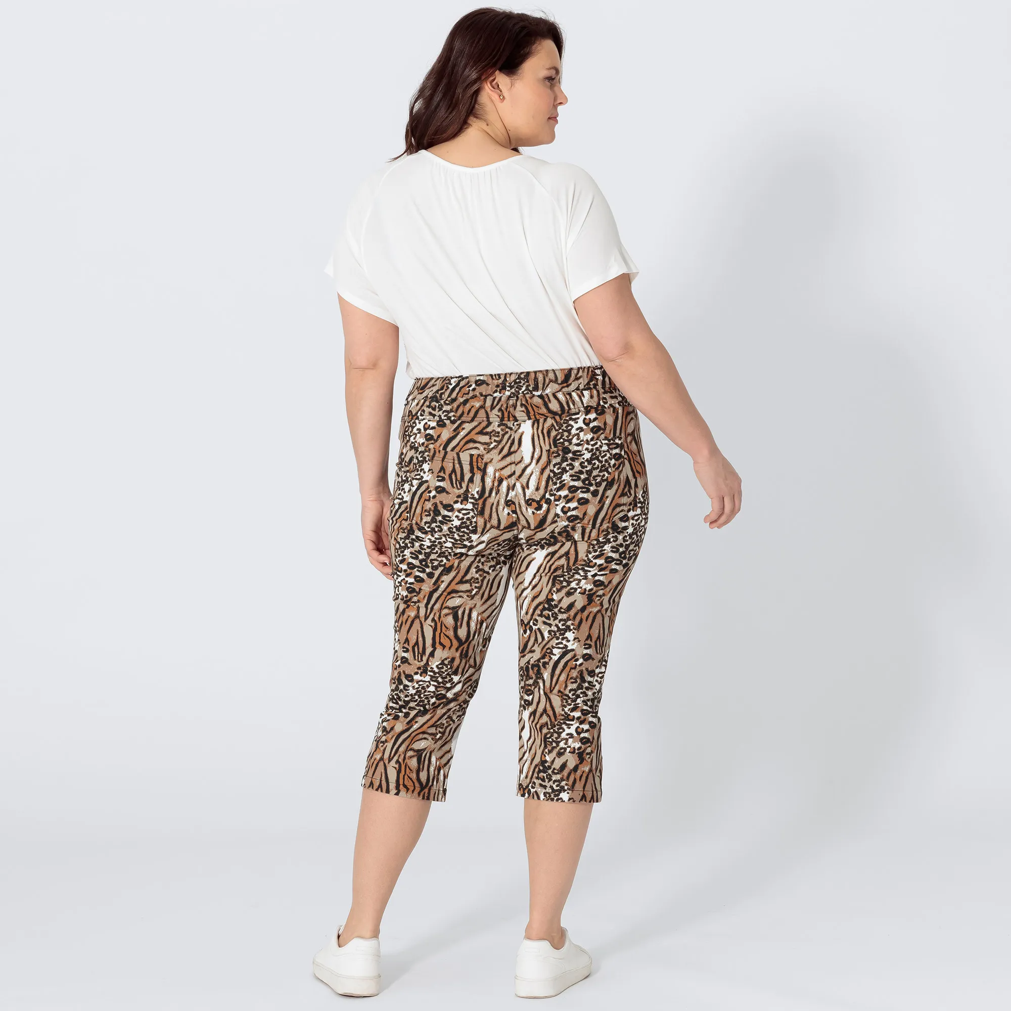 Damen-Caprihose in 7/8-Länge, große Größen