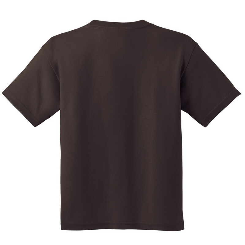Short Manga Básica Camiseta Con Algodón Grueso Gildan