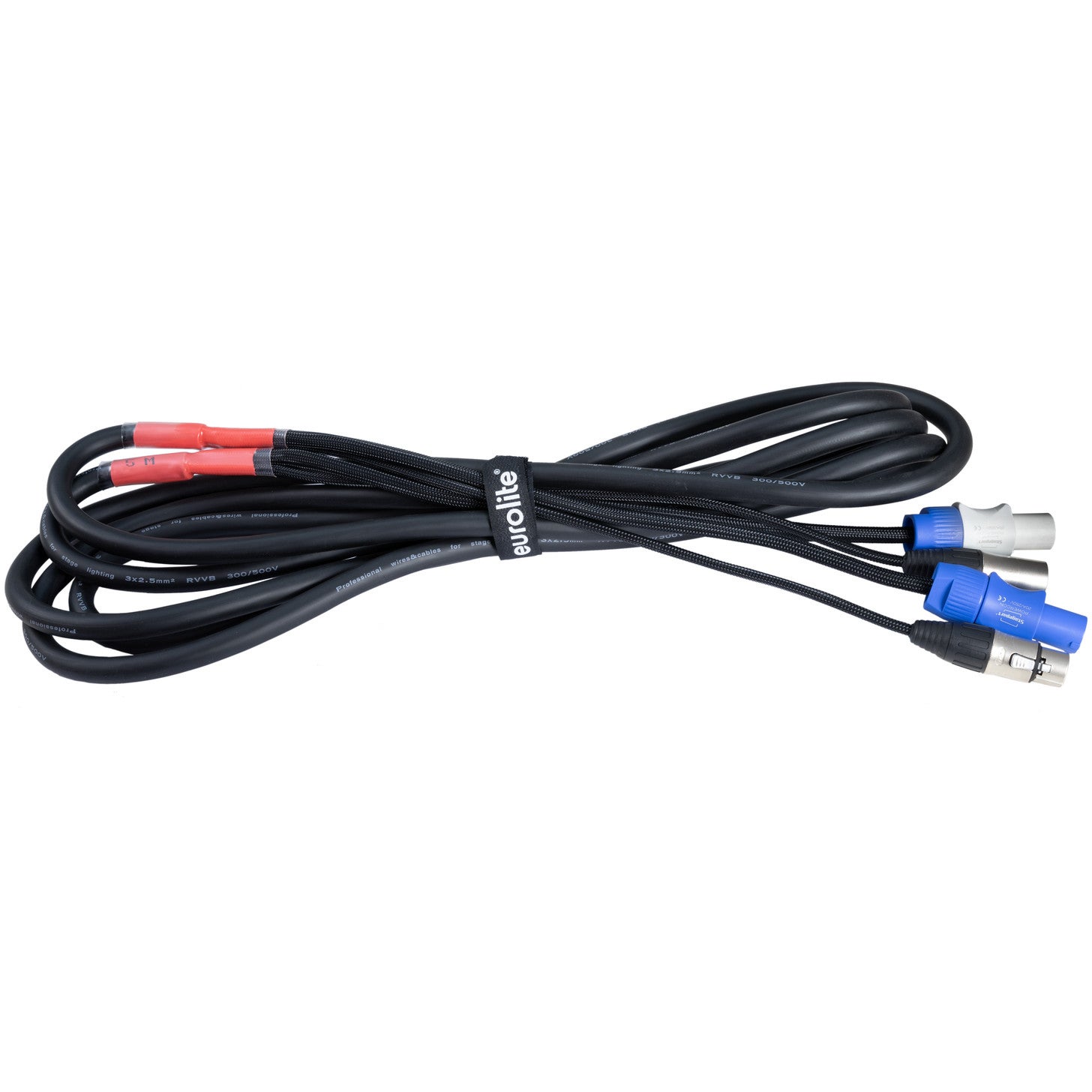 Eurolite DMX P-con 3-pin XLR combikabel 5 meter