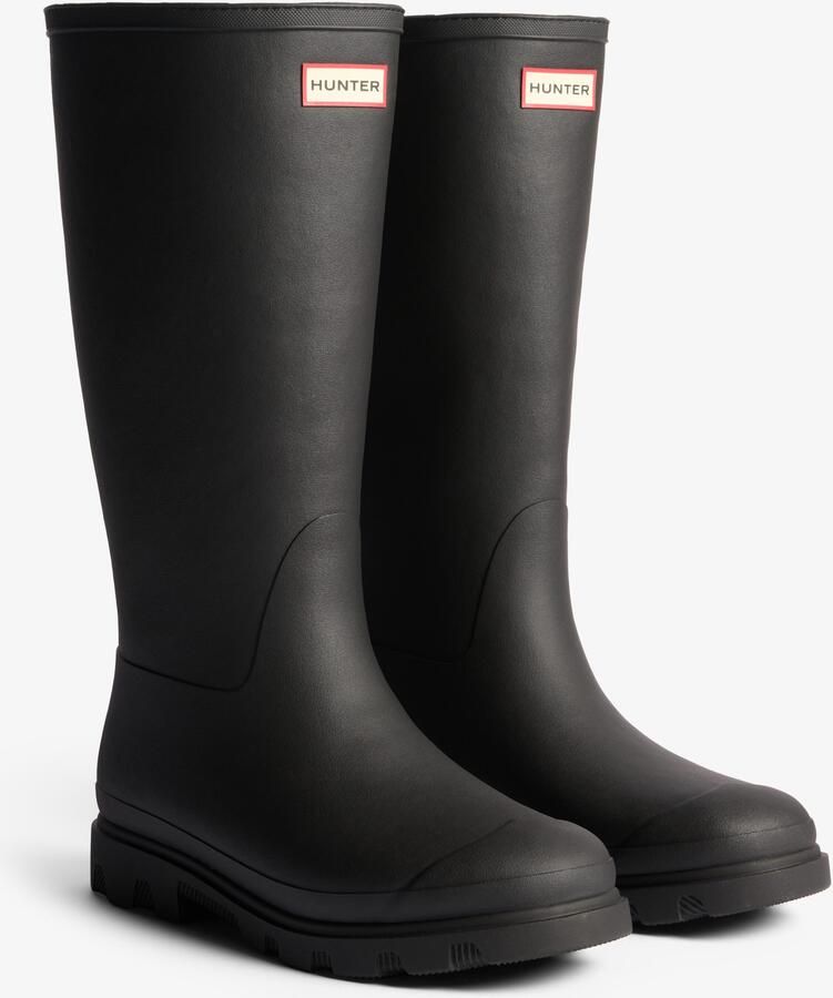 Hunter Boots Downpour Tall Insulated Boot Rubberlaarzen zwart